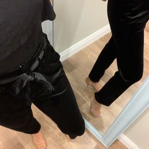 Velvet pants